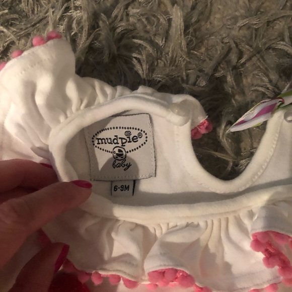 Mud Pie baby Christmas outfit - Picture 2 of 4